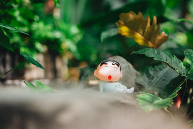 dekorasi taman sinchan